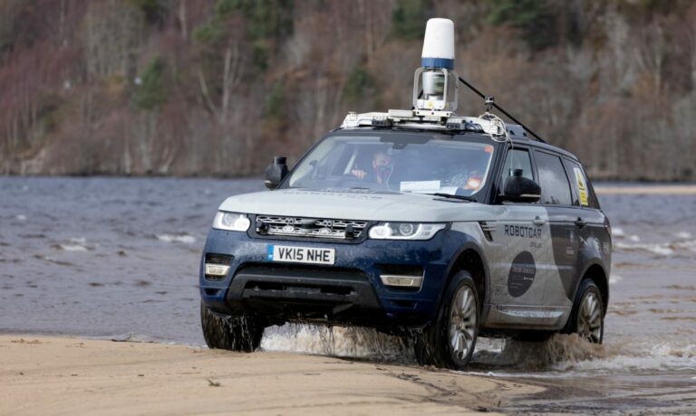 Scotland Driverless Data Car