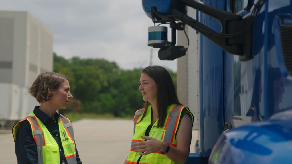 Embark Trucks' Emily Warren and Sarah Houts discuss emergency vehicle interactions.