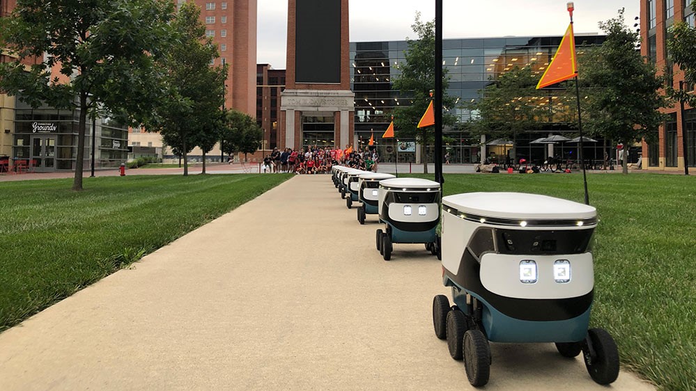 Magna to make Cartken's autonomous delivery robots.