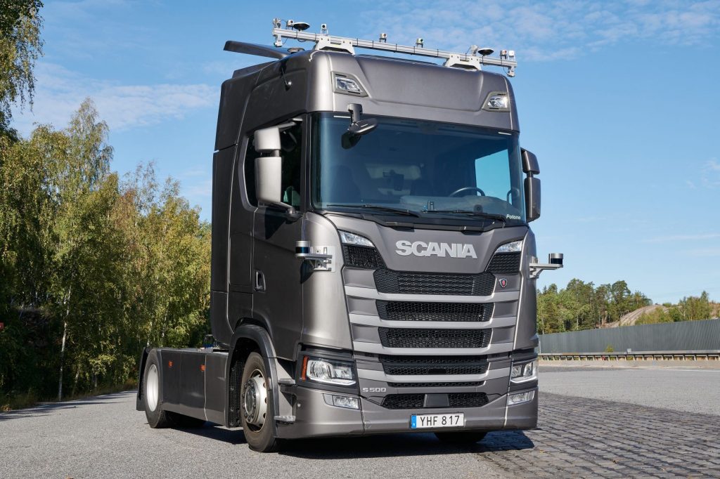 Scania is partnering with TuSimple for the development of an autonomous driving technology stack for hub-to-hub operations.