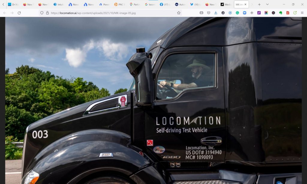 Locomation envisions human-led convoys. (Source: Locomation)