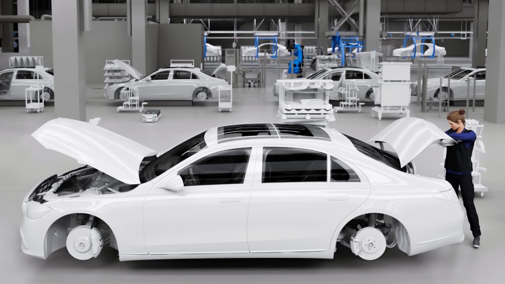 Mercedes-Benz will design next-gen factories with Nvidia Omniverse.