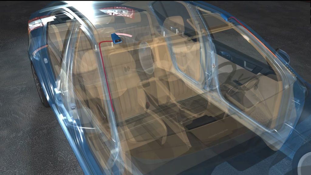 Nodar pushes for largest possible distance between cameras, here above windshield.