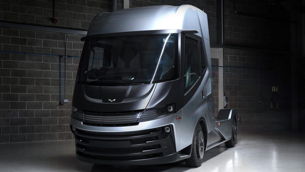 Hydrogen Vehicle Systems' hydrogen-electric truck.