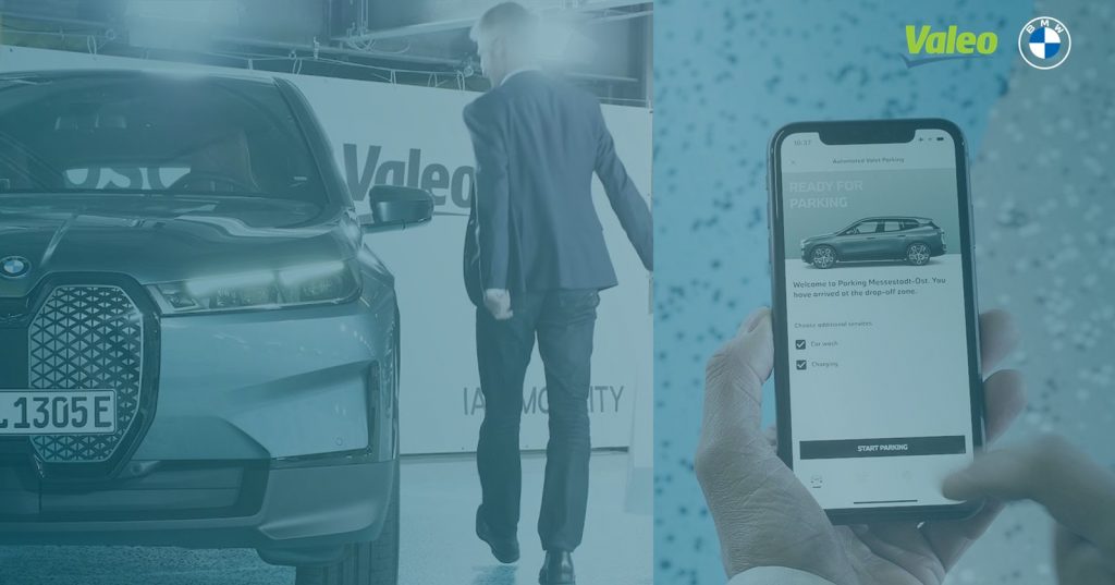 Valeo and BMW are co-developing automated parking user experiences.
