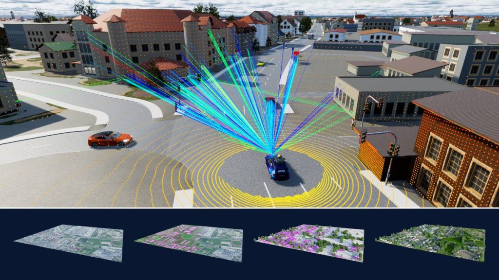 AVES Reality provides synthetic environments for Aurelion, the dSPACE sensor simulation solution.