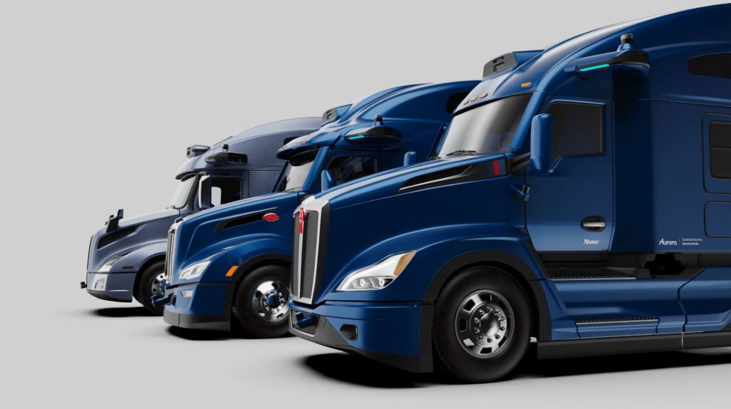 Aurora has OEM partnerships with Volvo and PACCAR, two of the three largest truck OEMs in the U.S. (Source - Aurora)