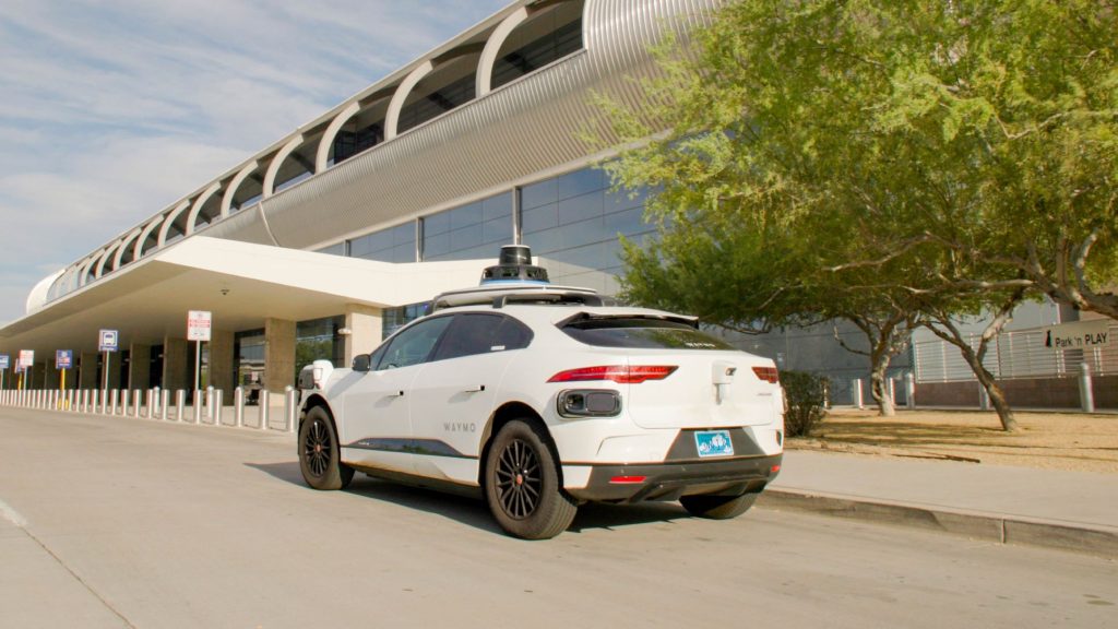 JLR has an ongoing AV partnership with Waymo using Jaguar's electric I-Pace.