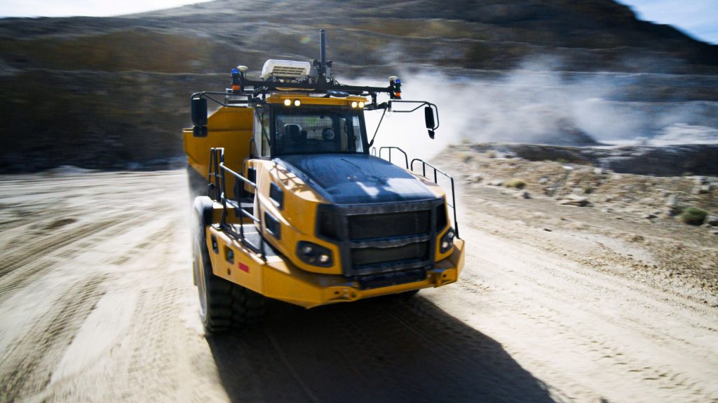 A Pronto AHS-fitted truck.