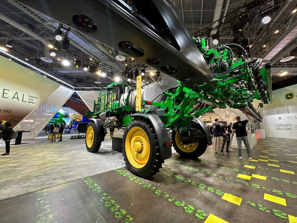Deere See & Spray at CES. (Source - Kevin Jost)
