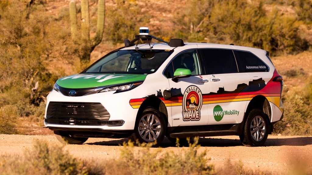 May and Via are partnering on AVs in Arizona.