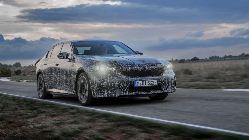 New BMW i5 and 5 Series getting automated lane changes via eye activation.