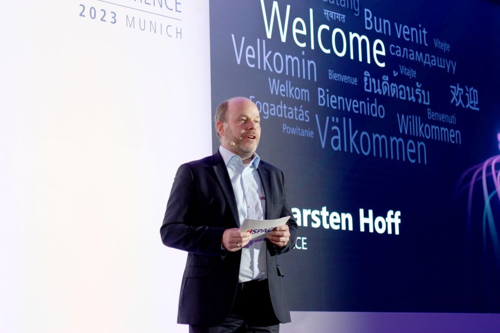Carsten Hoff is dSPACE's CEO.