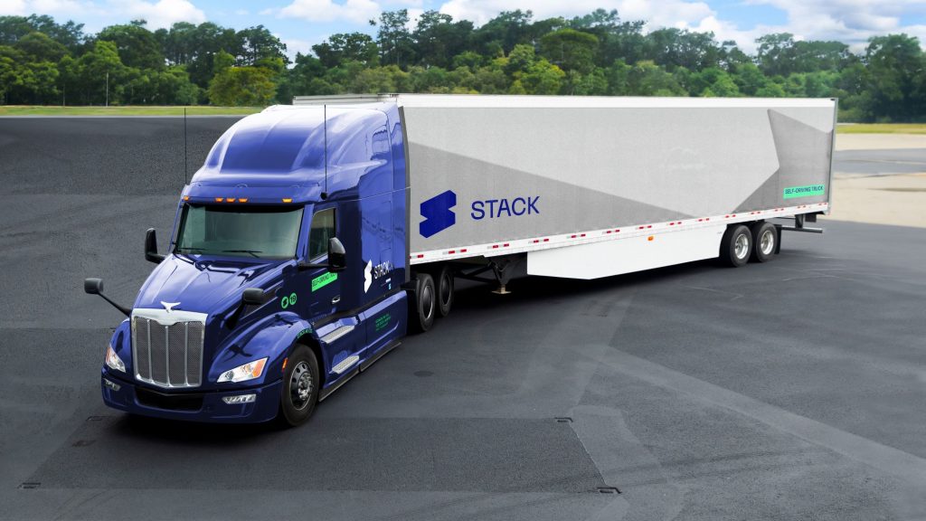 Stack AV truck.