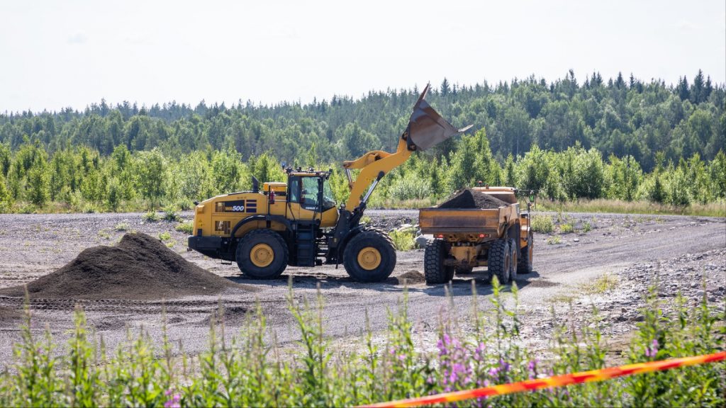 Teleo Supervised Autonomy at the Ouluzone racetrack worksite in Finland.